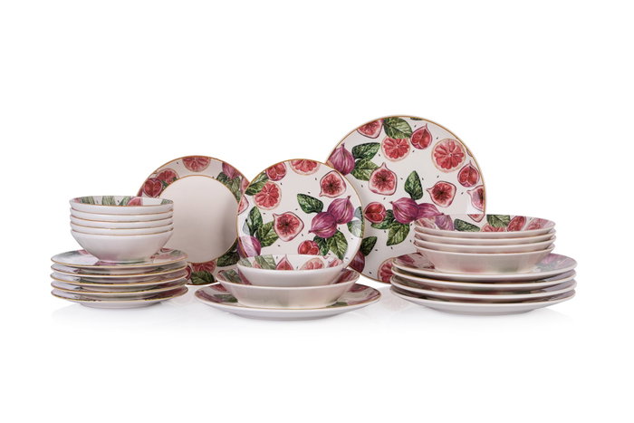 Hermia Figs Juego de Cena de 24 Piezas Multicolor Hermia Figs Juego de Cena de 24 Piezas Multicolor